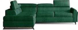 "All4All Carla" kampinė sofa - Miego funkcija - Lovos dėžė - Maža kampinė sofa - Patogumas - L forma - Sofa - Kampinė sofa - Sofa lova - Erdvės taupymas - 265 x 200 x 92 cm - 23 - Monolith37, kairė