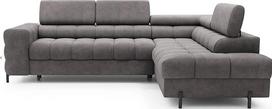 "All4All" kampinė sofa su miego funkcija ir miegamojo lova "Fresco" - Sofa svetainės baldai - Sofa lova su miegamojo lova - Sofa lova - Kampinė L formos sofa "Living Landscape" - Aura 04 276 x 72 x 200 cm