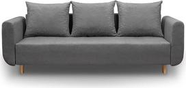 "Bonni Lugo" sofa lova, sofa su lovos dėže ir miego funkcijomis, sulankstoma sofa, sofa lova, sofa lova, gamintojo sofa, sofos komplektas, sofos komplektas (pilka)