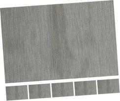 "Cabilock" 6 karščiui atsparių kilimėlių rinkinys Placemats Washable Place Mats for Dining Table Plate Mats with Non-Slip Function