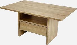 "Celine Sonoma" kavos staliukas su stalčiumi "Light Rough Sawn Oak