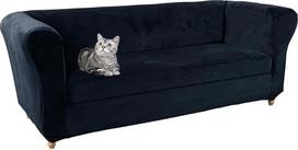 "Chesterfield" tempiamasis sofos užvalkalas 1, 2, 3 dalių, svetainės sofos užvalkalas, minkštas, neslystantis, baldų apsauga, minkštas ir prabangus aksomas (sofa + 1 dalis, 3 sėdimos vietos, mėlyna1)