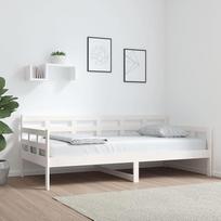 "Gecheer" Dienos lova Balta pušies masyvo 90 x 190 cm sofa lova Dienos lova Sofa lova gyvenamajam kambariui Svečių kambarys Maži apartamentai 820368