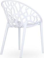 "Ghost Chair" fotelis "Perspex". Stilingas dizainas, aukšta kokybė, patogumas - tinka tiek patalpose, tiek lauke. Blizgios baltos spalvos paveikslėlis