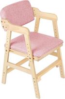 "homewell" reguliuojamo aukščio studentų kėdė, vaikų ir paauglių kėdė, biuro kėdė su reguliuojamu atlošu ir sėdyne, ergonomiška kėdė, 48 x 46 x 78 cm (rožinė)