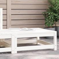 "Homgoday" sodo pakojis 70 x 70 x 30 cm Pušies masyvo balta lauko sofos Sodo lova Sofa Sodo svetainė Terasa Lauko baldai