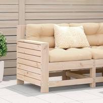 "Homgoday" sodo sofa Be porankių sofa su kieta pušies pagalvėle Lauko sofa lova Sofa Sodo svetainė Terasa Lauko baldai