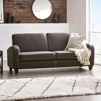 "Julian Bowen Vivo" sofa, dirbtinė oda, ruda, 3 sėdimos vietos