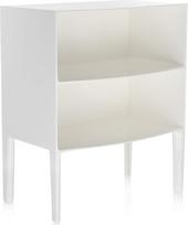 "Kartell Ghost Buster" baldai, balti, 80 x 51 x 94 cm