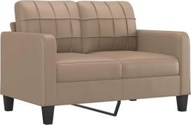 "Rantry" 2 vietų sofa iš dirbtinės odos Cappuccino 120 cm