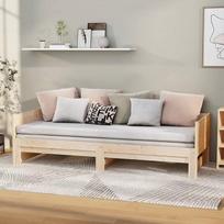 "Rantry" išskleidžiama dienos lova Sofa lova Sofa lova Sofa lova Svečių lova Dienos lova Sofa lova Medinė lova Medinė lova Pušies masyvas 2 x (90 x 190) cm