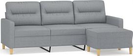 "Tidyard" 3-vietė sofa su kojūgaliais, fotelis, svečių sofa, sofa, sofa, 3-vietė sofa, medžiaginė sofa, minkšta sofa, svetainės sofa, sofa lova, sofa lova, svečių lova, lovos sofa namams, svetainei, miegamajam
