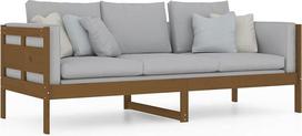 "Tidyard" dieninė lova Sofa lova Svečių lova Sofa miegamojo lova Miegamojo lova Minkšta sofa Lounge sofa Svečių sofa Sofa sofa Sofa su sėdima vieta Minkšta lova 80 x 200 cm (plotis x ilgis), pušies masyvas