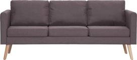 "Tidyard" sofa-lova su atlošo pagalvėle, 3-viečių sofa, sofa su sėdynės pagalvėle, sofa-lova, minkšta sofa, pasirinktos spalvos, sofos komplektas, kreminė / ruda / mėlyna / vyno raudona / taurė