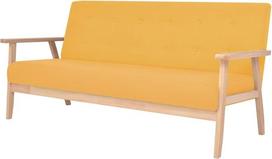 "Tidyard" TV kėdė Sofa minkštasuolis Minkšta sofa Audinys Sofa sėdimieji baldai Sofa minkšti baldai mažiems butams, svečių kambariui, sofa lova lova, medinis rėmas + audinio paminkštinimas, įvairių spalvų dydžiai