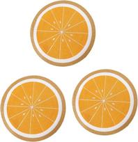 "Zerodeko" 3 dalių austas kilimėlis Apvalūs pinti kilimėliai Apvalūs kilimėliai Apvalūs kilimėliai Apvalūs kilimėliai Lemon Tableware Plate Pad Valgomojo stalo izoliacija Plokštės Vakarų Placemat Bowl Mat