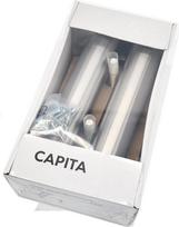 2 IKEA "Capita" nerūdijančio plieno kojų rinkinys iš IKEA