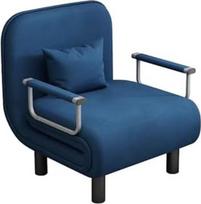 3 in 1 sofa lova kėdė konvertuojama reguliuojama sulankstoma 5 padėčių miego kėdė su atlošu paminkštinta sėdynė viengulė sulankstoma kėdė laisvalaikio grindų kušetė geltona 65cm