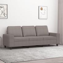 359406 3-vietė sofa Svetainės sofa sofa sėdimoji zona Taupe 180 cm audinys