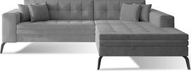 All4All Dorit kampinė sofa su miego funkcija, minkšta sofa, svetainė, sofa-lovos kampinė sofa Baldai kairė dešinė 23 (Monolith84, dešinė)
