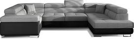 All4All Felix kampinė sofa su miego funkcija, lovos dėžė, gyvenamojo kraštovaizdžio kampinė sofa, sofa, minkšta sofa, baldai, kairė, dešinė, 23 (Sawana21+Soft11, dešinė)