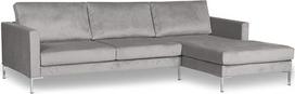 formart Emmett kampinė sofa XL su šezlongu dešinėje Velvetas 293 x 155 x 75 cm