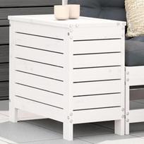 Homgoday Sodo pakojis baltas 62 x 31,5 x 52 cm Medžio masyvo pušies sofos Lauko sofa Sofa Sofa Sodo svetainė Terasa Lauko baldai