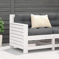 Homgoday Sodo sofa be porankių su baltos pušies pagalve Lauko sofos Sofa Sodo sofa Svetainės sofa Terasa Lauko baldai