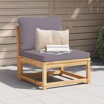 Homgoday Sodo sofa su pagalvėle Kietos akacijos medienos sofos Lauko sofa Sofa Sodo sofa Svetainės sofa Lauko baldai hh