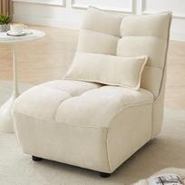 JIEXI Grindų sofa su atlošu, Grindų kėdė, Grindų kėdė, Grindų kėdė, Skaitymo kėdė, Maža sofa, Svetainės skaitymo sofa