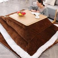 Kotatsu šildymo Tatami stalas su antklode Kilimų šildymas Kavos stalai Šoninis stalas Pakabinamas šildytuvas po biuro stalu Futon čiužinys Japoniškas kilimėlis Miegamasis kilimėlis Sutirštintas grindų kilimėlis 4 dalių rinkinys (C