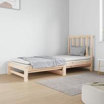 LAPOOH Išskleidžiama dieninė lova, sofa lova, sofa su sofa lova, sofa lova, sofa lova, dieninė lova, sofa lova, sofa lova, sofa lova, sofa lova, sofa lova, jaunimo lova, 2 x (90 x 190) cm, pušies masyvas