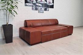 London FS Natūralios odos 2,5 sėdimos vietos sofa 220 cm pločio su miego funkcija Odinė sofa Tikros odos sofa Įvairių spalvų