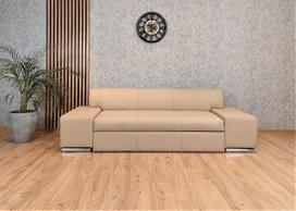 London FS Sofa 238 cm su lovos funkcija Miego funkcija Odinė sofa Tikros odos sofa Pasirinktos spalvos