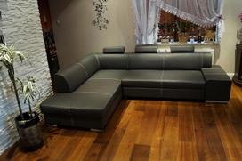 London II Tikros odos kampinė sofa 3 Z 275 x 200 cm Sofa-lova su lovos funkcija ir lovos dėže Tikros odos kampinė sofa Didelis spalvų pasirinkimas