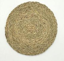 LYVQZPWLRC Maitinimo čiužiniai, Padėkliukai, 11-30/30 x 40 cm, apvalūs/elipsiniai austi padėkliukai, natūralus kukurūzų lukštas/vandens hiacintas (Vandens hiacintas, 11 cm)