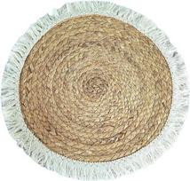 Maitinimo čiužiniai, Padėkliukai, 20/25/30 cm, apvalūs, austi su kutais, Natūralūs vandens hiacinto padėkliukai (20 cm su kutais)