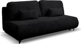 Minkšta sofa su miego funkcija ir miegamojo lova Sofa Sofa Laidas Sofa Lova (juoda)