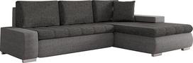 Mirjan24 Orkan Mini elegantiška sofa su miego ir lovos funkcija, kampinė sofa su lovos dėže, L formos sofa, didelis spalvų pasirinkimas