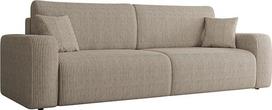Mirjan24 Pixalo Laidinė sofa-lova su 2 miegamosiomis dėžėmis, sofa su miego funkcija, 3 vietų sofa, sofa-lova, minkšta sofa, sofos komplektas (Poso 02)