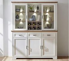 möbelando Jillana II Buffet Sideboard Virtuvės spintelė Duonos spintelė Valgomojo spintelė