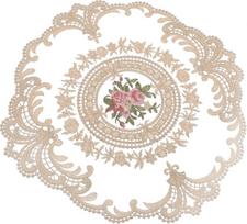 PRETYZOOM Elegantiškas Spitzen-Design Tischset stalviršio taurė matinė, skirta namų dekorui Hochzeit Party