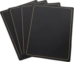PRETYZOOM Elegantiški švarūs komplektai Aus Pu 4er-Pack Hitzebeständig Nicht Klebend Leicht Zu Reinigen Skirti viešbučiams ir restoranams