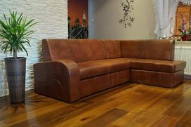 Quattro Meble Antalya 2 Tikros odos kampinė sofa Extra 245 x 164 cm (kampas dešinėje) Sofa-lova su lovos funkcija ir lovos dėže Tikros odos kampinė sofa