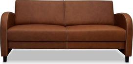 Quattro Meble Oslo Mini 2,5 sėdimos vietos tikros odos sofa 166 cm pločio odinė sofa iš karvės odos