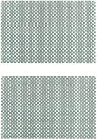 Rechteckiges Tischset, fein gewebtes Tischset, Glasuntersetzer, Tellerset, dekoratives Set, Hotel-/Schlafzimmer-Tischset, 45 x 30 cm, Tischsets.Blue-45 * 30CM