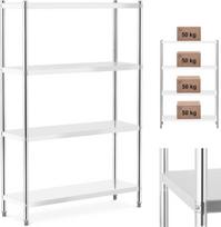Royal Catering Metalinis stelažas maitinimo įstaigoms iki 200 kg 120 x 40 x 180 cm