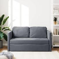 SECOLI sofa su miego funkcija, sofa su lovos dėže, sofa su miego funkcija, 2 vietų minkšta sofa, moderni sofa, sofa lova, sofa, maža, tamsiai pilka