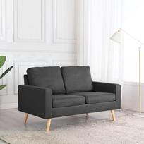 SKM 2-vietė sofa Dunkelgrau Stoff, svoris: 22 kg, 288704