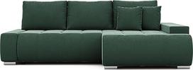 Sofa su miego funkcija 227 x 153 cm - Kampinė sofa su miego funkcija ir lovos dėže - Sofa lova su lovos dėže - Sofa 3 sėdimos vietos - Sofa dešinė